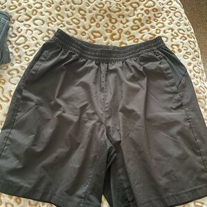 adidas Men's Black Athletic Shorts with Elastic Waist